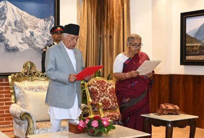 ...अनी राष्ट्रपतिले भने,‘तपाईं सफल हुनुहोस् देश सफल होस् ’